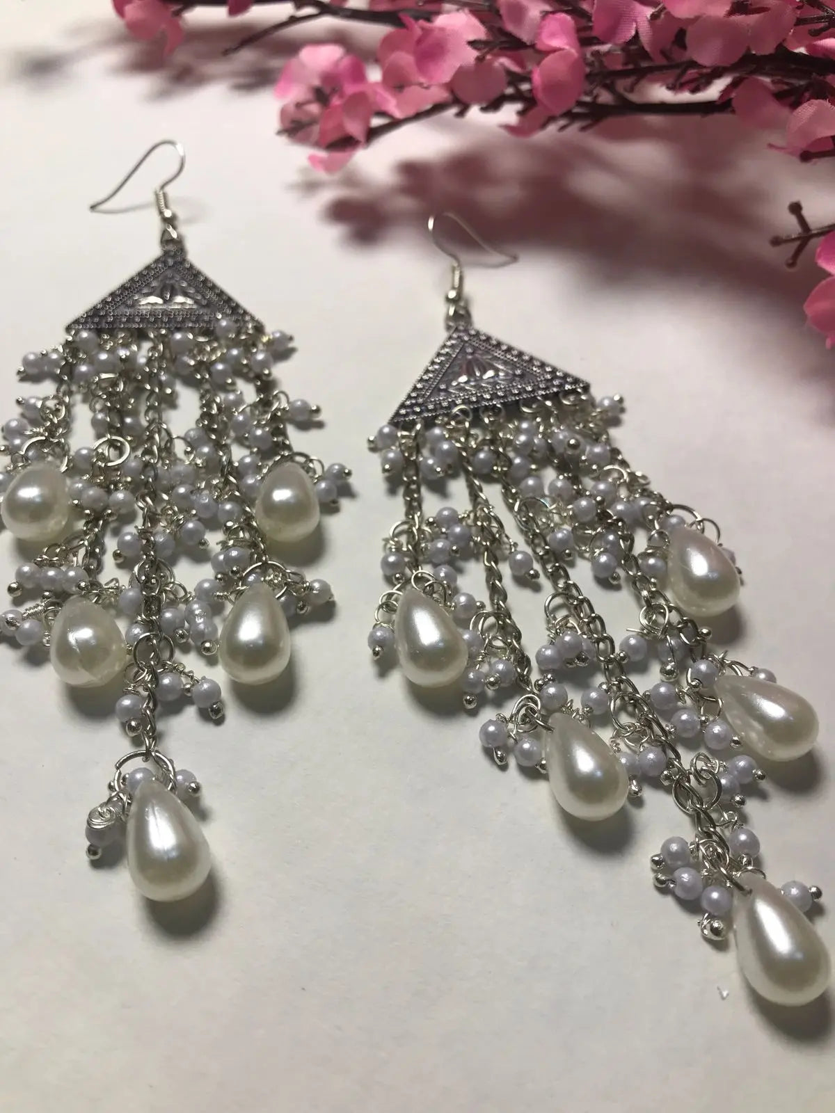 Elegant Pearl Hook Earrings for Women & Girls Lara Endless