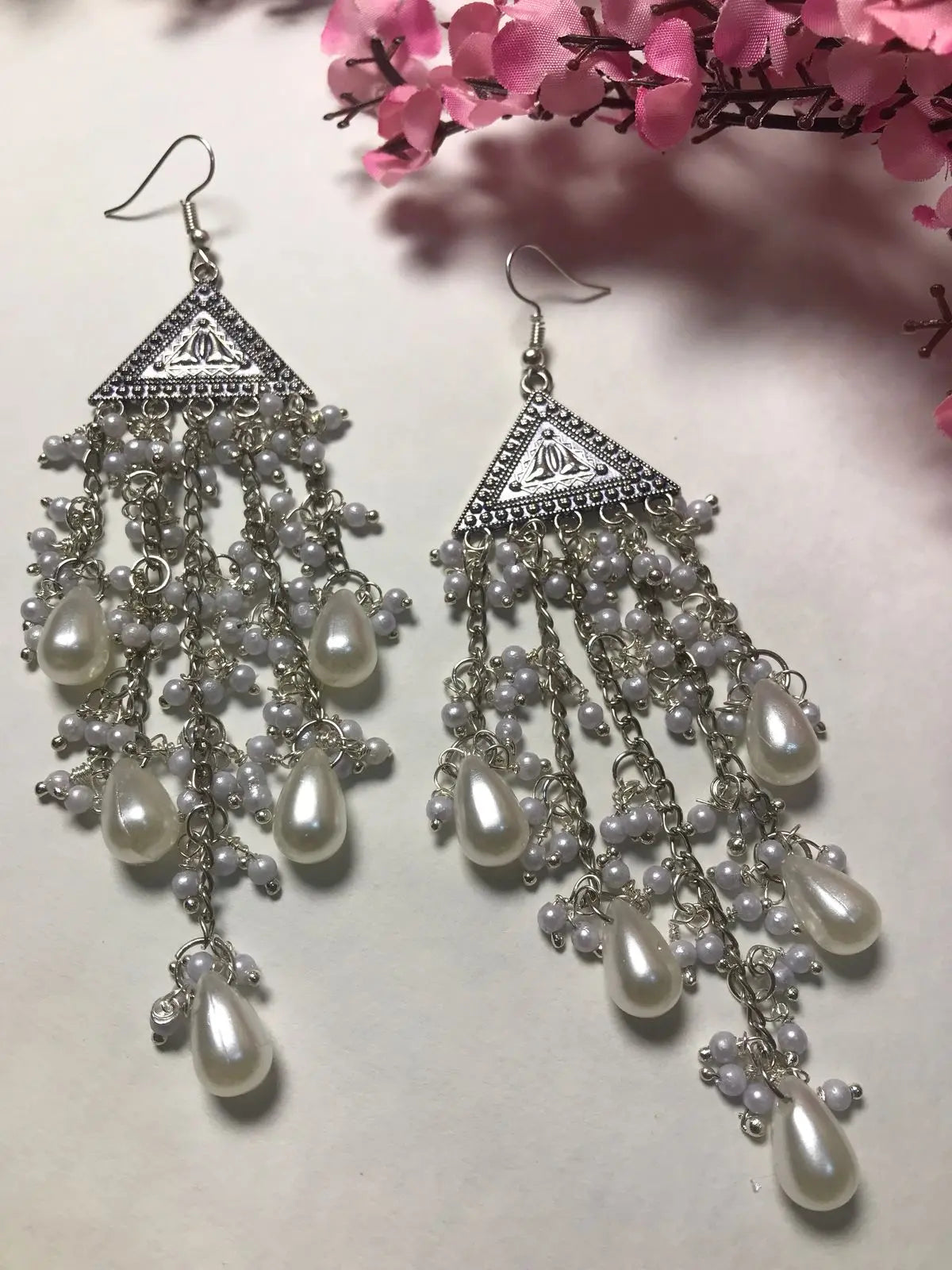Elegant Pearl Hook Earrings for Women & Girls Lara Endless