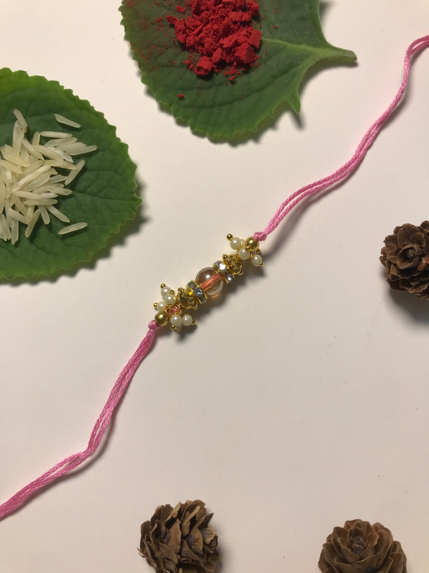 Handmade Designer Rakhi Combo – Multiple Beads & Color Options | Traditional & Premium Rakhis