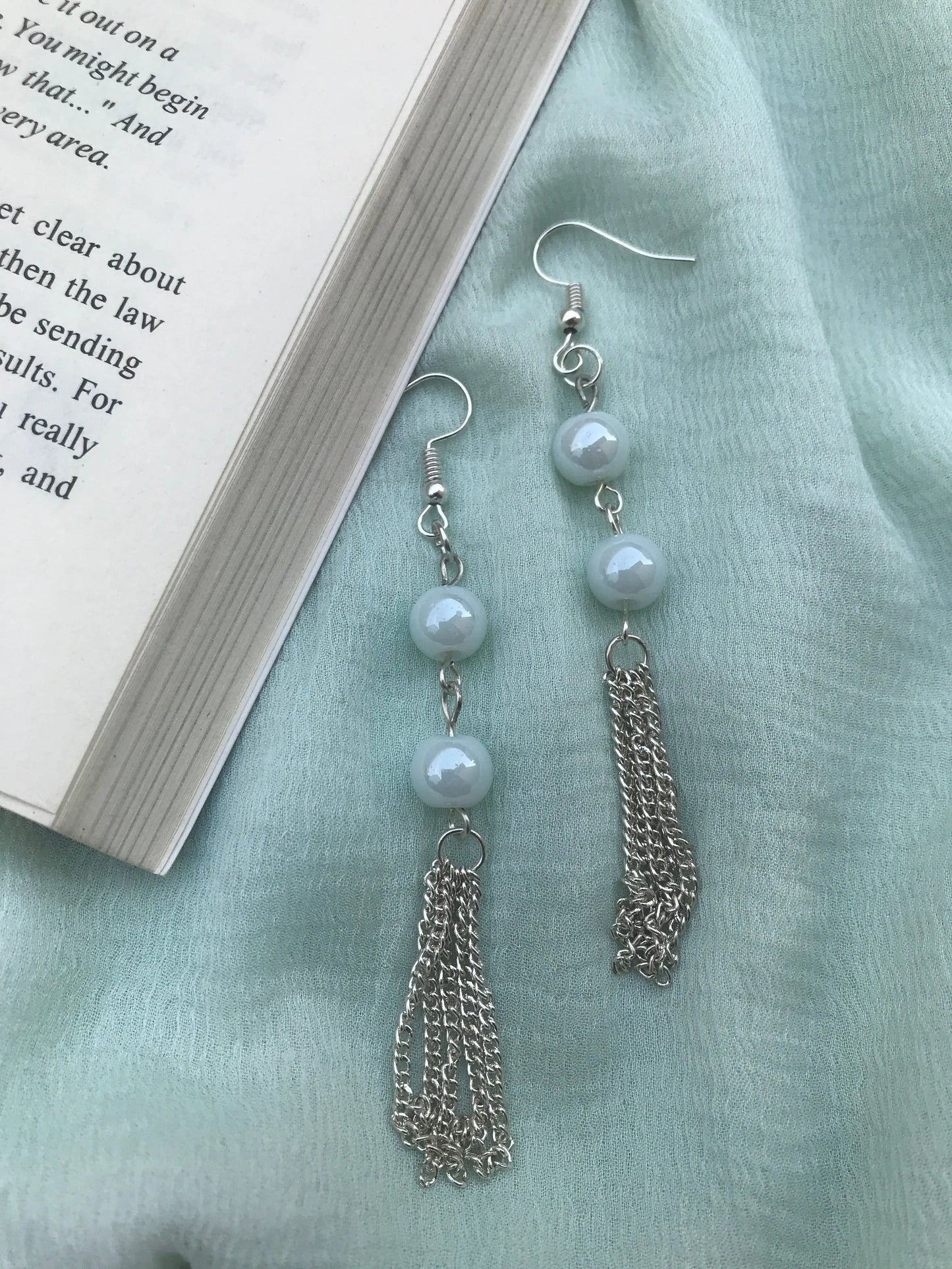 Handmade Elegant Glass Bead Dangle Earrings for Women & Girls Lara Endless