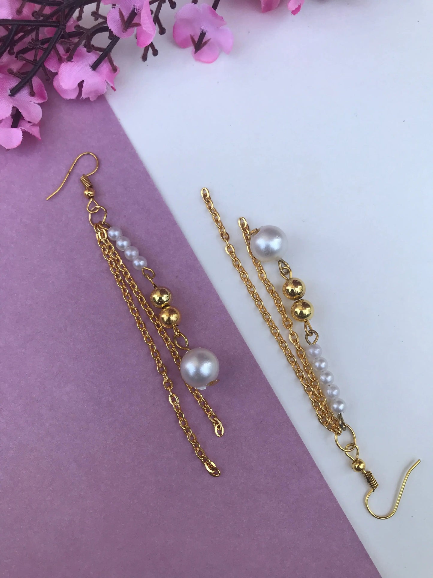 Pearl Dangle Earrings for Women & Girls Lara Endless