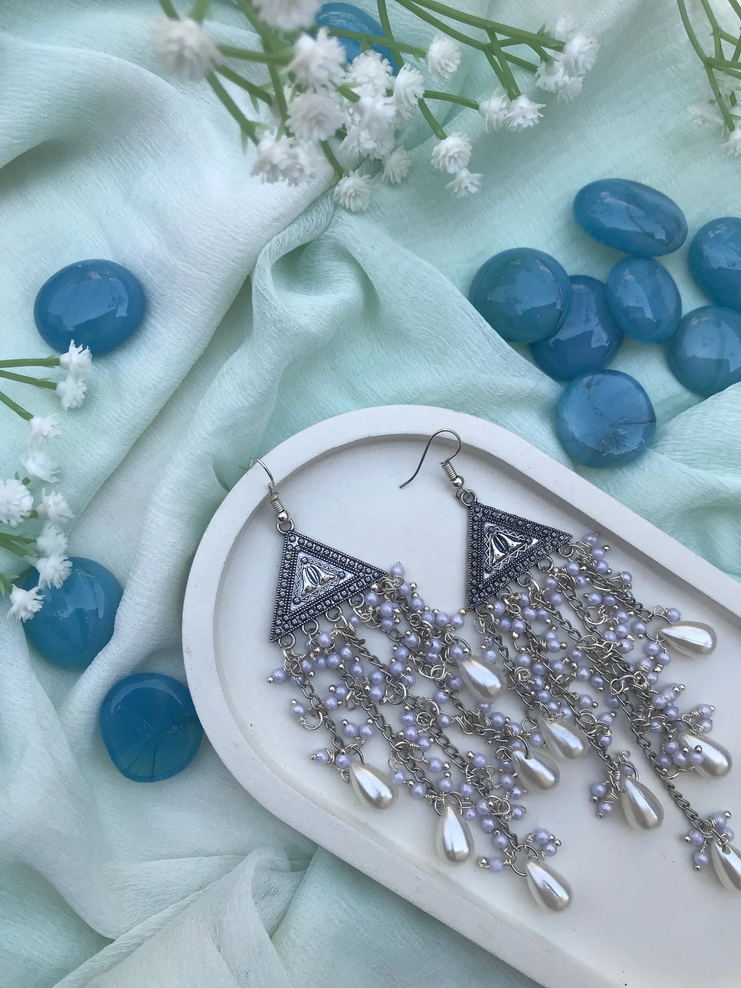 Elegant Pearl Hook Earrings for Women & Girls Lara Endless