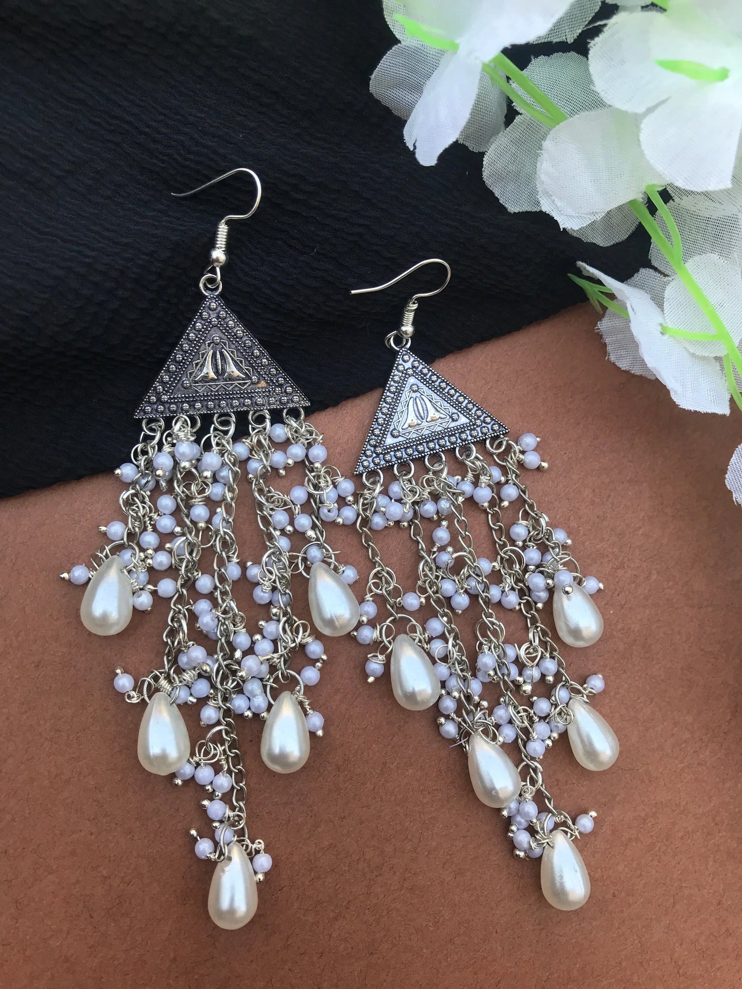 Elegant Pearl Hook Earrings for Women & Girls Lara Endless