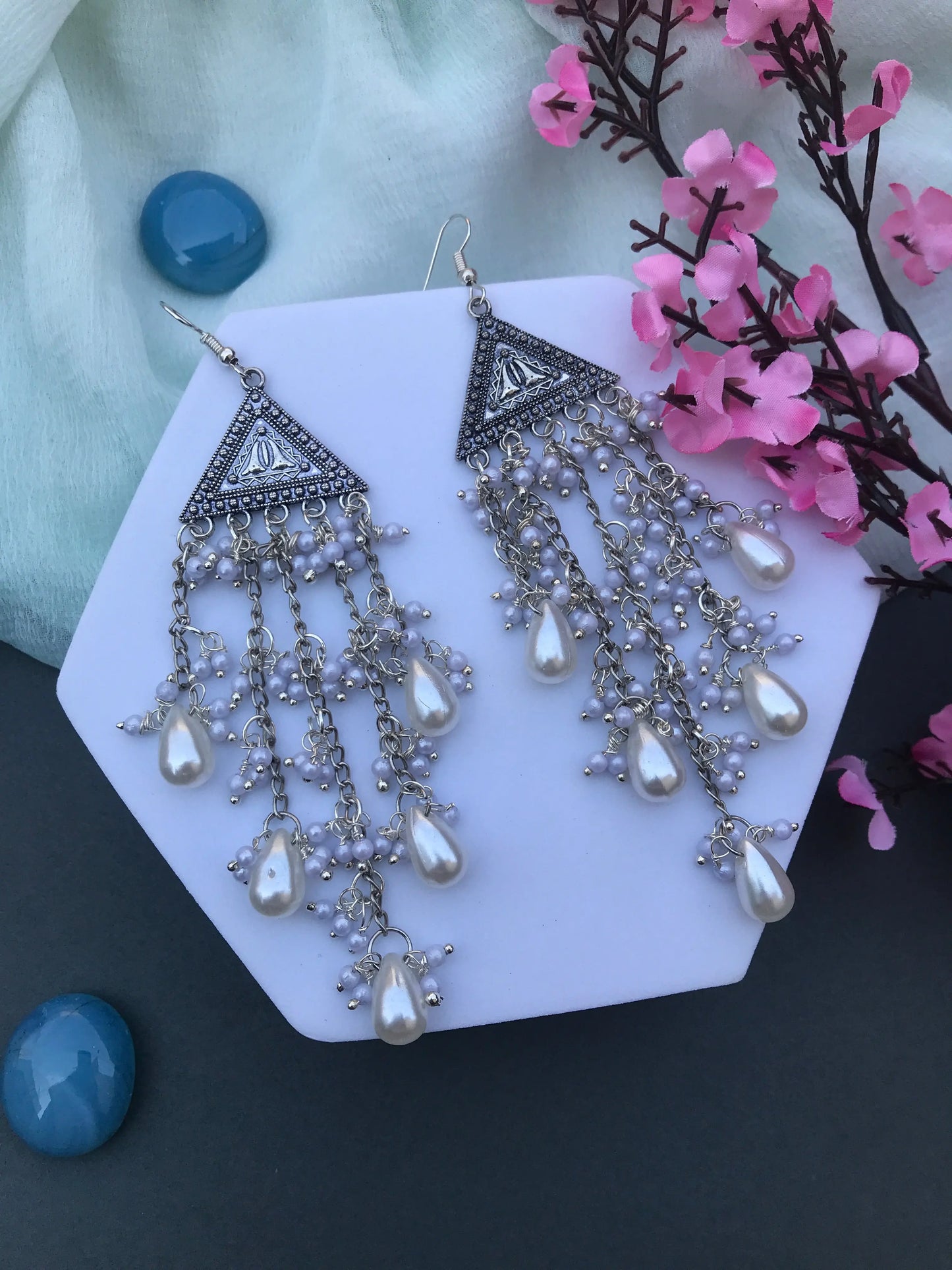 Elegant Pearl Hook Earrings for Women & Girls Lara Endless