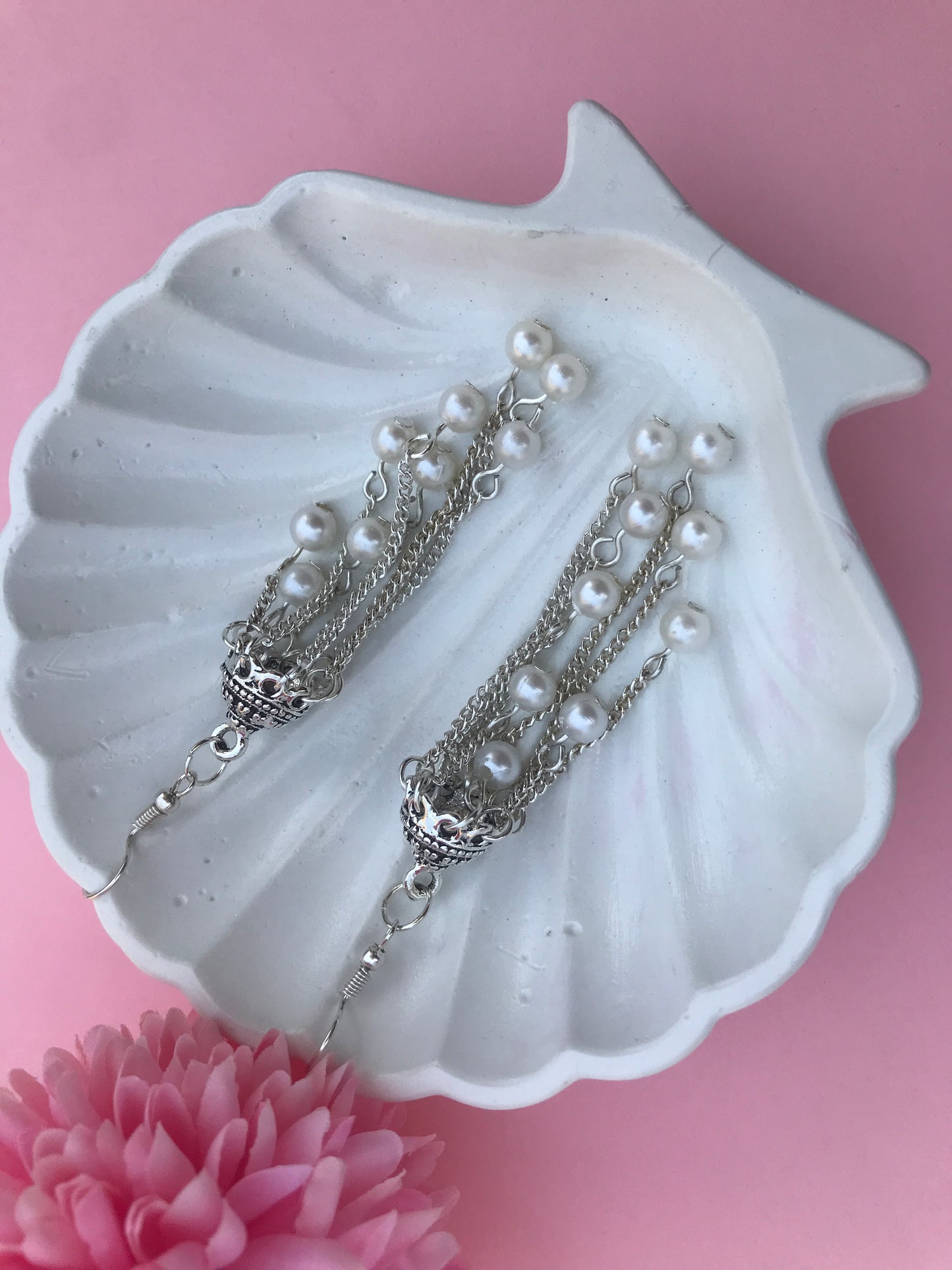 Classic Pearl Jhumka Earrings