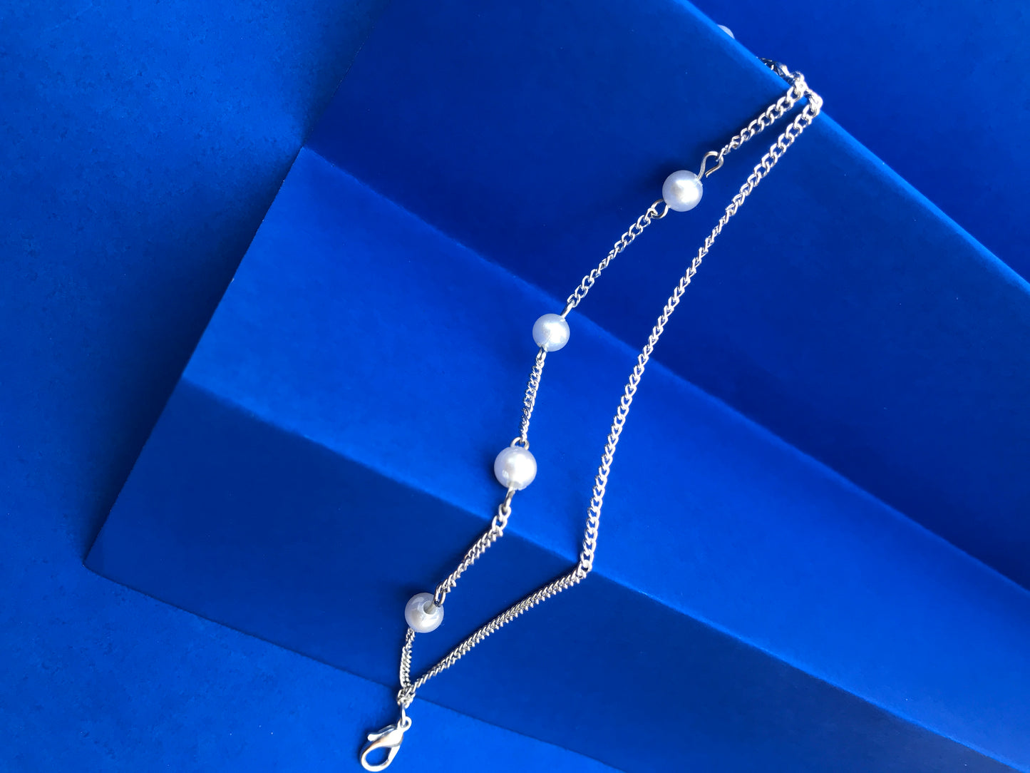 Classic Pearl Charm Bracelet