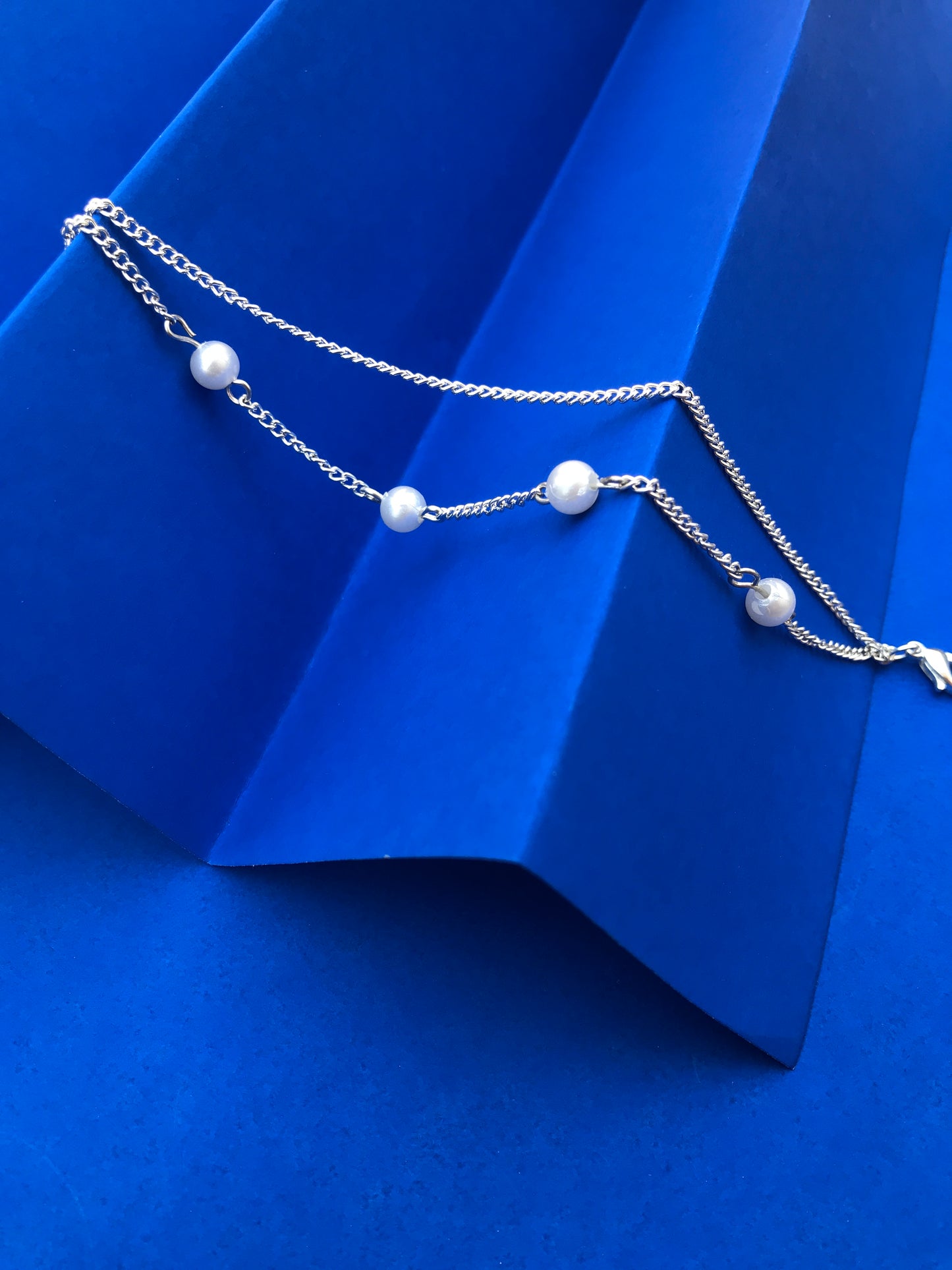 Classic Pearl Charm Bracelet