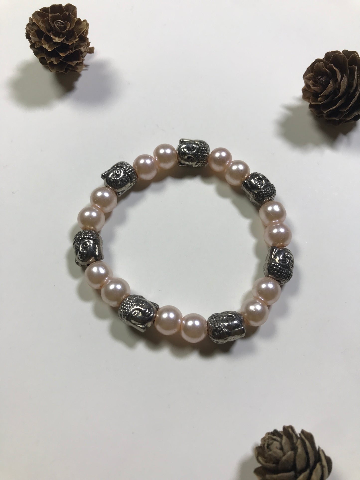 Handmade Multicolor Buddha Bracelet – Spiritual Energy & Protection Beads