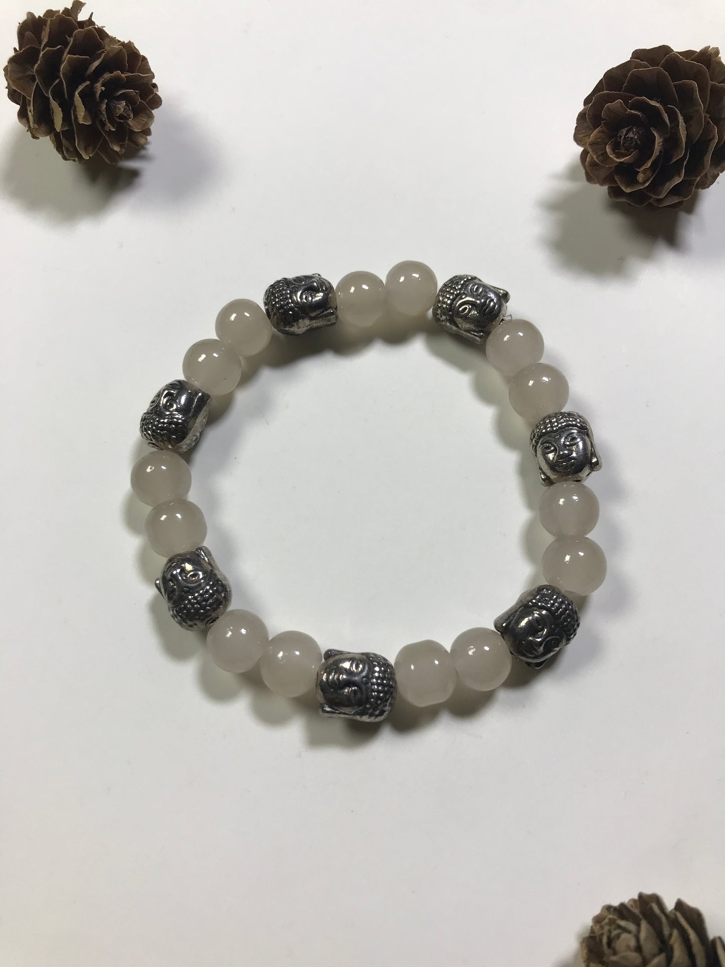 Handmade Multicolor Buddha Bracelet – Spiritual Energy & Protection Beads