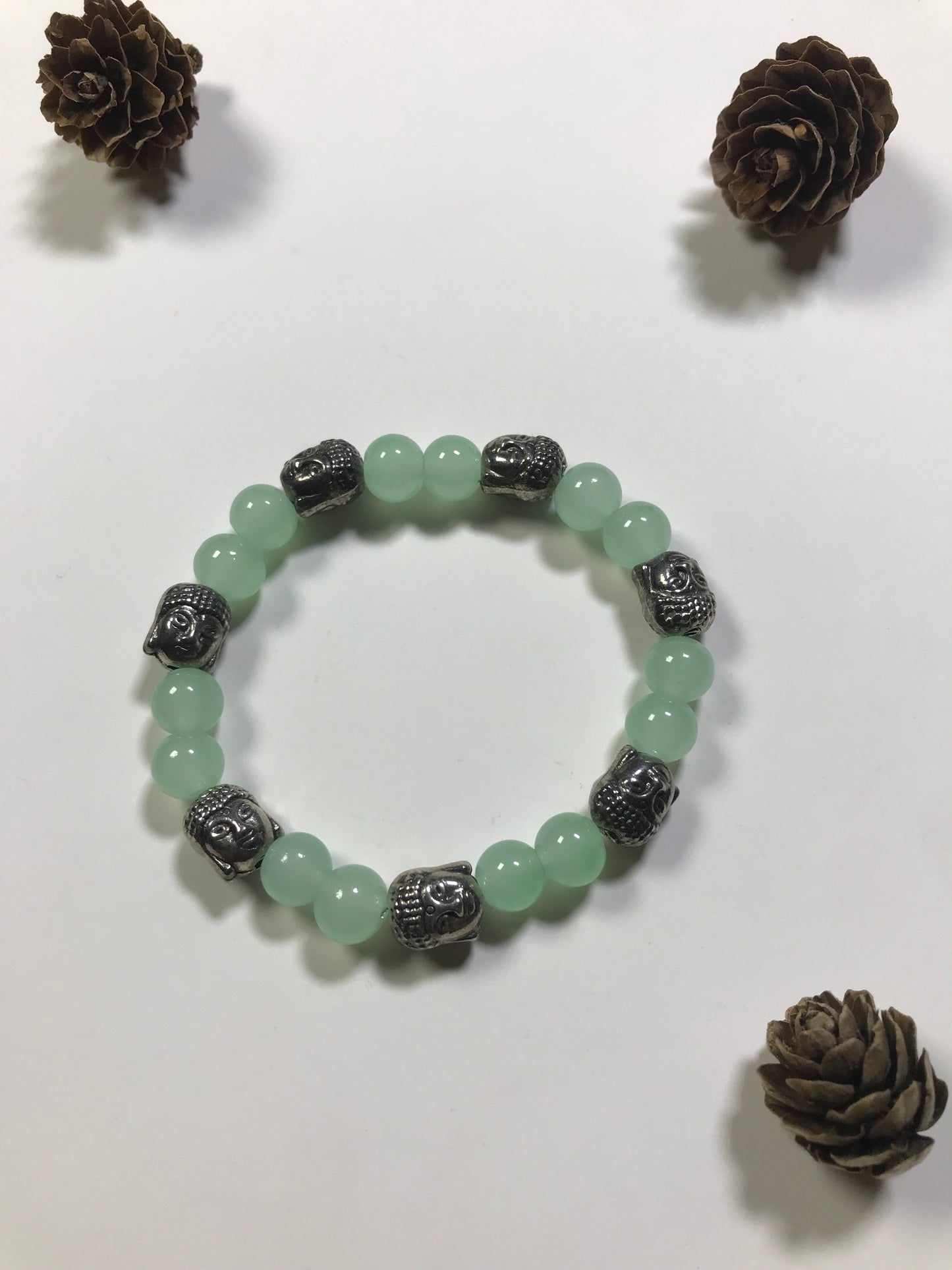 Handmade Multicolor Buddha Bracelet – Spiritual Energy & Protection Beads