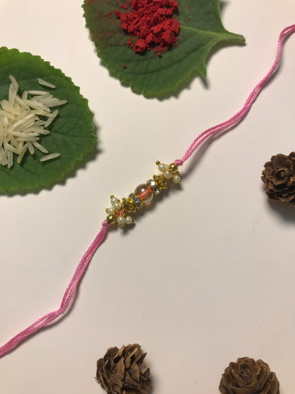 Handmade Designer Rakhi Combo – Multiple Beads & Color Options | Traditional & Premium Rakhis