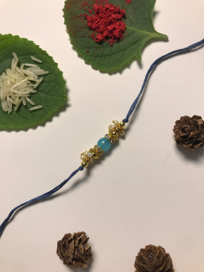 Handmade Designer Rakhi Combo – Multiple Beads & Color Options | Traditional & Premium Rakhis