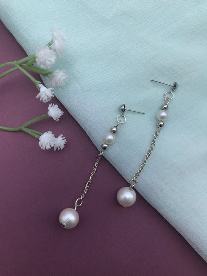 Handmade Pearl Drop Earrings